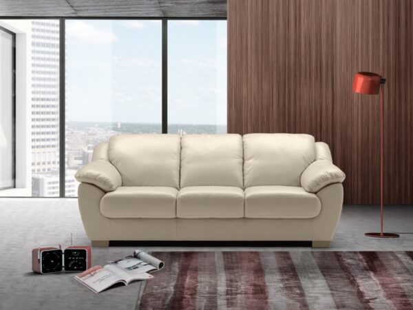 ספה תלת מושב מעור דגם BARCELLONA