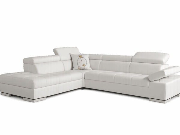 מערכת ישיבה פינתית מעור דגם MILANO